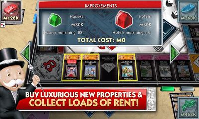 Gameplay of the MONOPOLY Millionaire for Android phone or tablet.
