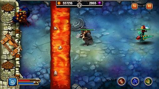 Monster defender - Android game screenshots.