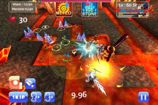 Monster defense 3D - Android game screenshots.