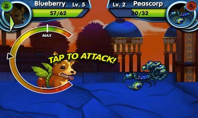 Gameplay of the Monster Galaxy for Android phone or tablet.