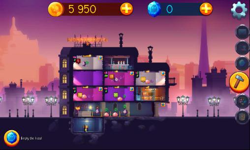 Monster hotel - Android game screenshots.