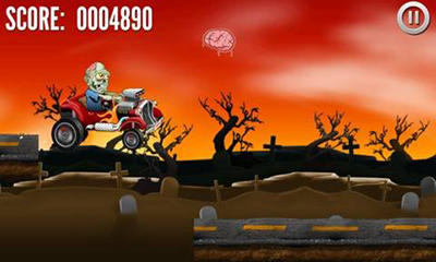 Gameplay of the Monster Joyride for Android phone or tablet.