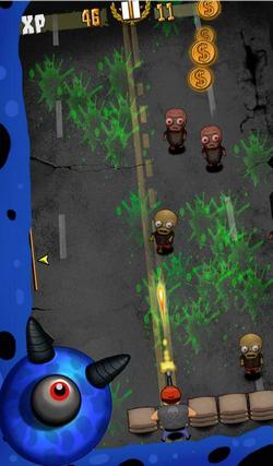 Monster shooting mania - Android game screenshots.