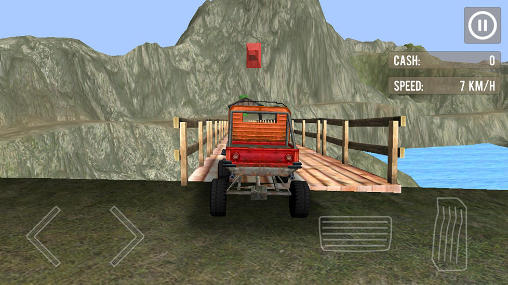 Monster truck driver 3D - Android game screenshots.