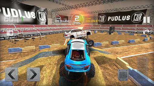 Monster truck race - Android game screenshots.