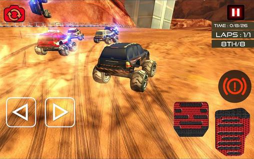 Monster truck racing ultimate - Android game screenshots.