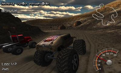 Monster Truck Rally - Android game screenshots.