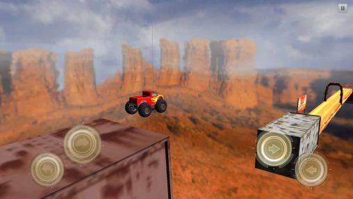Monster truck stunt 3D - Android game screenshots.