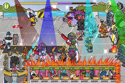 Monster vs zombie - Android game screenshots.