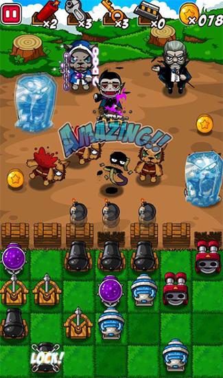 Monster war: Monster defense battle - Android game screenshots.
