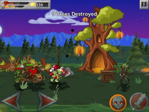 Monster wars - Android game screenshots.