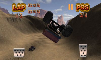 Monster Wheels Offroad - Android game screenshots.