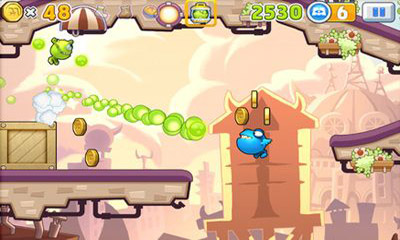 Gameplay of the Monsters, Inc. Run for Android phone or tablet.