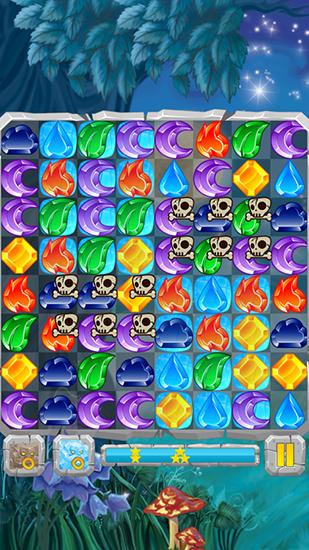 Moon jewels - Android game screenshots.