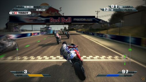 Moto GP - Android game screenshots.