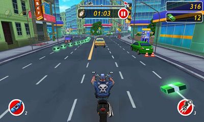 Moto Locos - Android game screenshots.