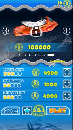 Мotoboat racing: Crash - Android game screenshots.