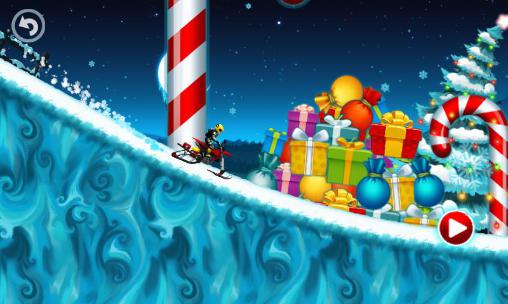 Motocross kids: Winter sports - Android game screenshots.