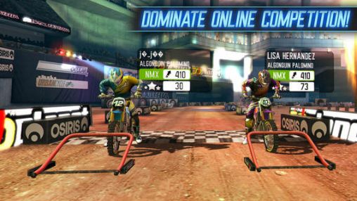 Motocross meltdown - Android game screenshots.