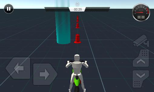Motocross stunt trial - Android game screenshots.