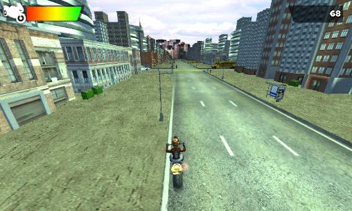 Motorbike racing: Simulator 16 - Android game screenshots.