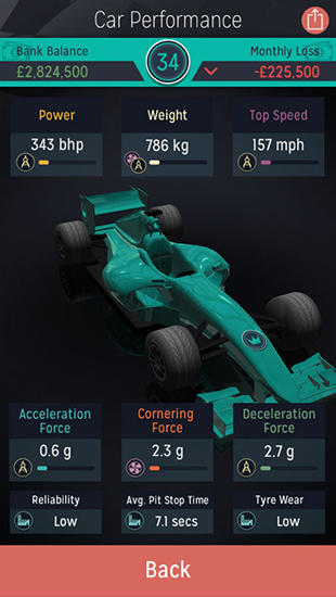 Motorsport: Manager - Android game screenshots.