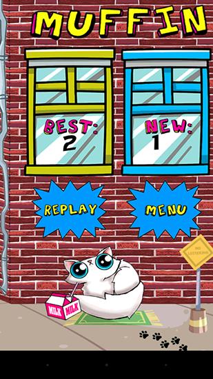 Muffin. Save my cat: Jumper game - Android game screenshots.