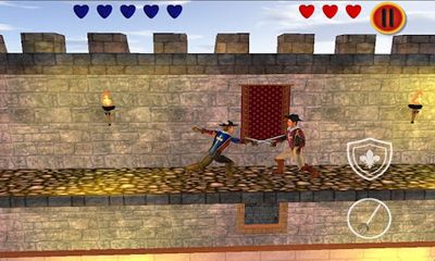 Gameplay of the Musketeers for Android phone or tablet.