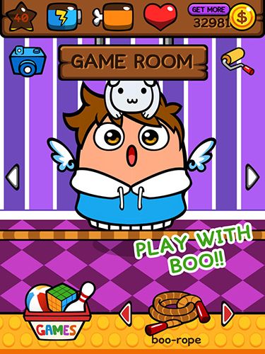 Gameplay of the My Boo for Android phone or tablet.