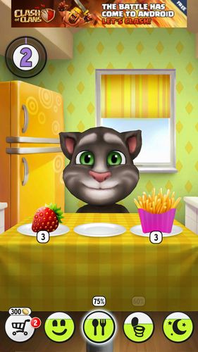 My talking Tom - Android game screenshots.