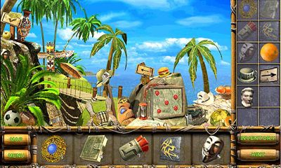 Gameplay of the Mystery Island for Android phone or tablet.