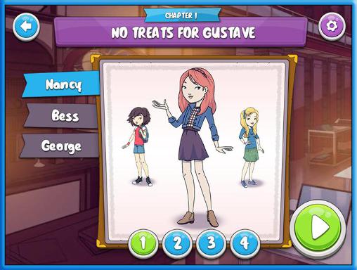 Nancy Drew: Codes and clues - Android game screenshots.