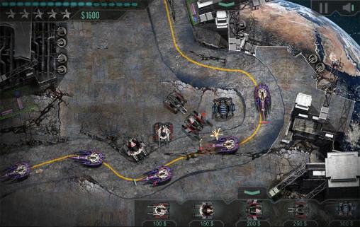 National defense: Space assault - Android game screenshots.