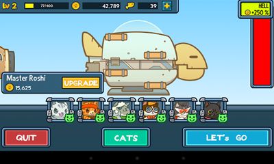 Naughty Kitties - Android game screenshots.
