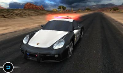 Gameplay of the Need for Speed Hot Pursuit for Android phone or tablet.