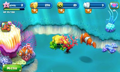 Nemo's Reef - Android game screenshots.