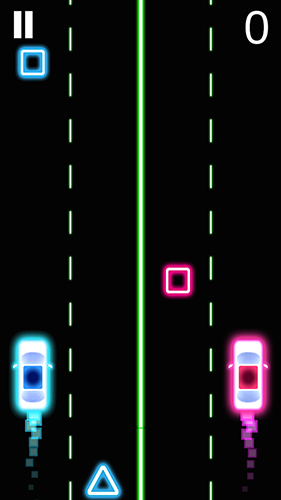 Neon 2 cars racing - Android game screenshots.