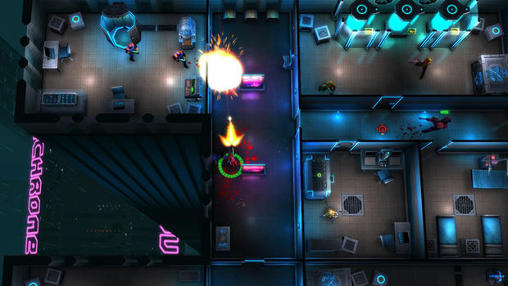 Neon chrome - Android game screenshots.