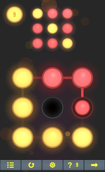 Neon hack: Pattern lock game - Android game screenshots.