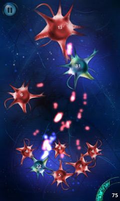 Gameplay of the Neuro Wars for Android phone or tablet.