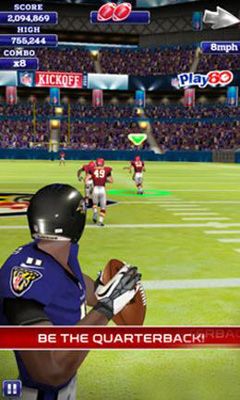 NFL Quarterback 13 - Android game screenshots.