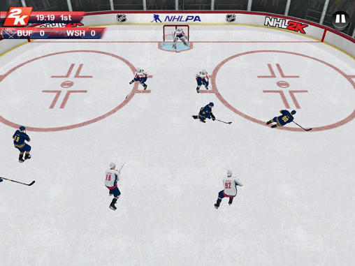 NHL 2K - Android game screenshots.