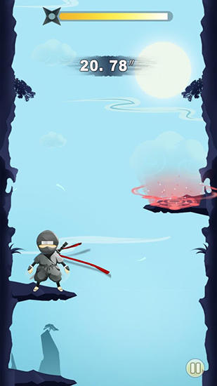 Ninja: Cliff jump - Android game screenshots.