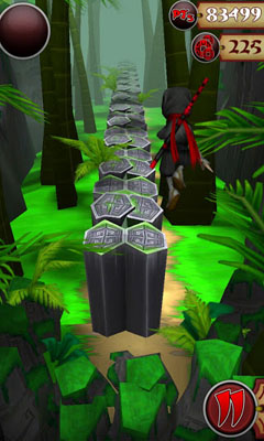 Ninja Feet of Fury - Android game screenshots.