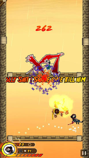 Ninja hero: Return - Android game screenshots.