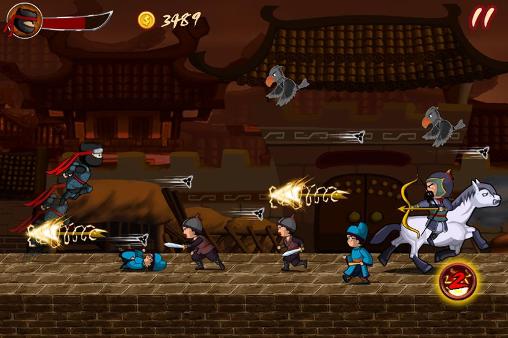 Ninja hero: The super battle - Android game screenshots.