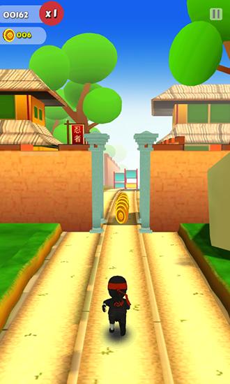 Ninja runner 3D - Android game screenshots.