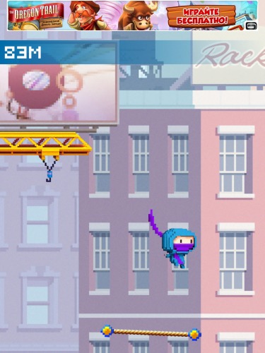 Ninja up! - Android game screenshots.