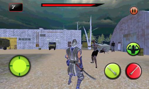 Ninja vs zombies - Android game screenshots.