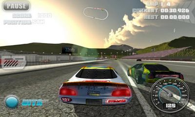 N.O.S. Car Speedrace - Android game screenshots.
